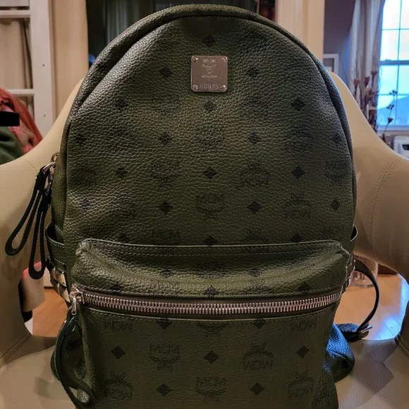 MCM | Bags | Mcm Visetos Medium Stark Backpack Rosin | Poshmark display picture 2